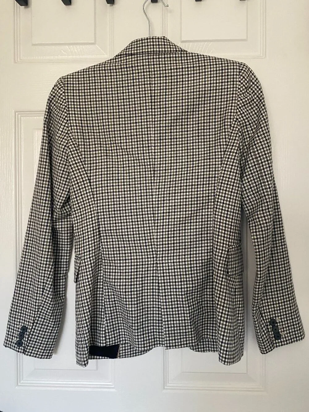 Massimo Dutti | Wool Checked Blazer
